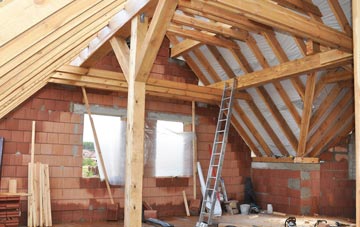 Lower Caldecote attic trusses