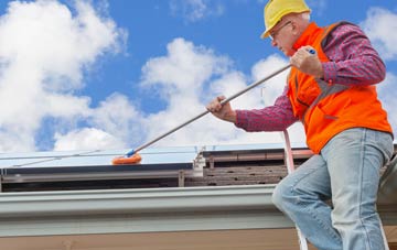 Lower Caldecote soft wash roof cleaning